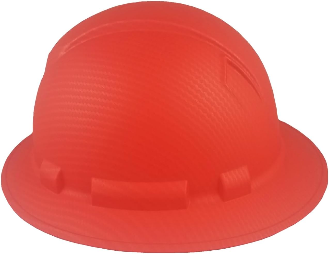 Texas America Safety Company Full Brim Ridgeline Hard Hat with 6 Point Knob Adjustment and Tote