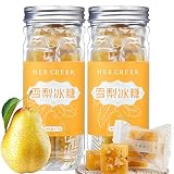 Hee Creek Pear Rock Sugar Cubes12oz/340g Snow Pear Rock Sugar Crystals Honey Rock Sugar Sydney Tea I