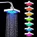 Xcello LED Shower Spray Head, High Pressure Handheld Shower Head with 7 Color Light Shower Head Home Bathroom Shower Head for Dry Skin and Hair
