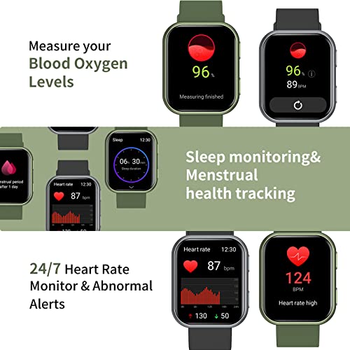 TouchElex-Harley-Smart-Watch-for-Android-Phones-and-iOS-175-inch-HD-Screen-Compatible-iPhone-Samsung-Men-Women-Oxygen-Heart-Rate-Monitor-3ATM-Waterproof-Smartwatch-Fitness-Tracker