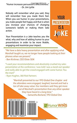 Your Presentation is a Joke: Using Humor to Maximize Your Impact (Black & White Pics) - Image 2