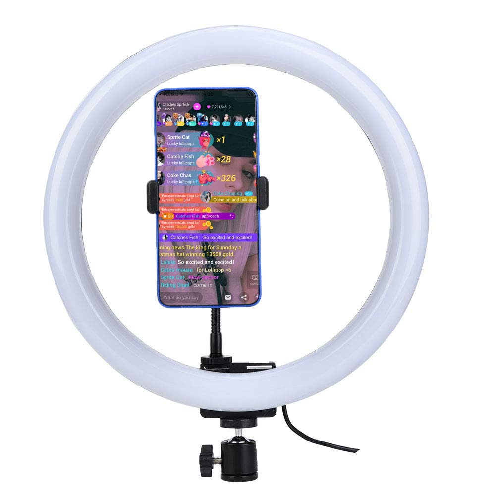 Practical Adjustable LED Light, Light for Makeup, Live Broadcast, Selfie, YouTube Video