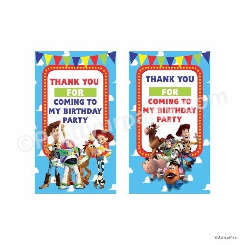 Image of Pretty Ur Party Toy Story Party decorations Kit - 80 pcs includes Banner, balloons, thank you, centerpiece, danglers, Birthday Party Supplies, Birthday Party Decor, Birthday Banner for Girls Kids