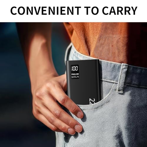 FUNNYPANDA Power Bank 20000mAh con USB-C 22.5W miniatura 6