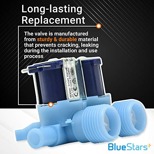 image for Ultra Durable WH13X10024 Washer Water Inlet Valve Replacement Part by 
