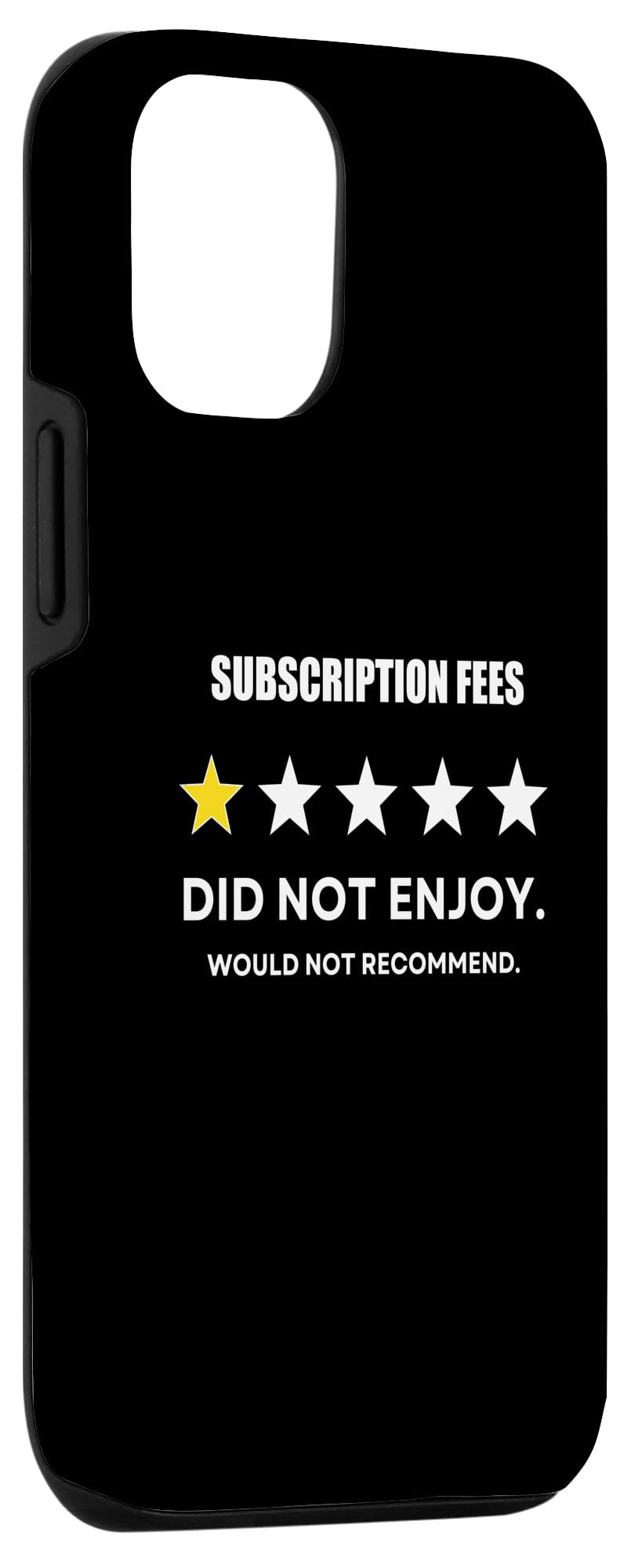 iPhone 12/12 Pro Subscription Fees One Star Did not enjoy, Wouldn't Recommend Case - Image 3