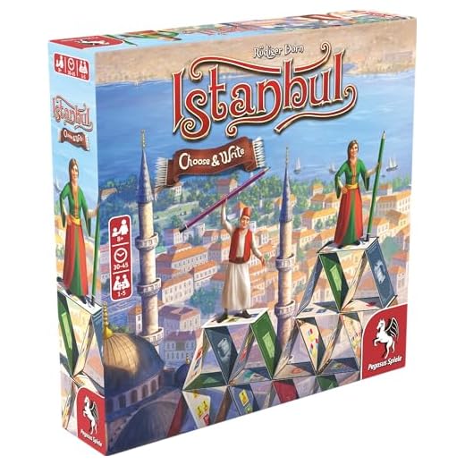 Pegasus Spiele- Istanbul – Choose & Write Gioco di Carte, 55114G