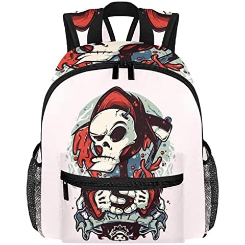 Toddler Backpack,Kids Backpack for Girls Boys,School Backpack,skeleton,Lightweight Small Backpack Cover