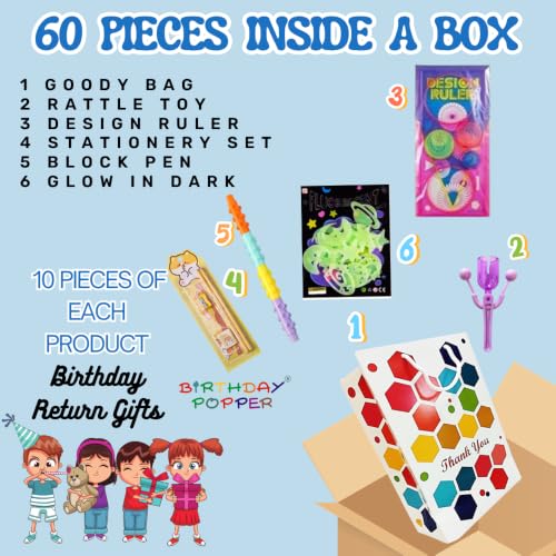 Image of Birthday Popper Science Combo Packs as Birthday Return Gifts | Set of 10 | Fun & Educational Party Gift Set for Kids Boys Girls Teens Students of All Age Groups