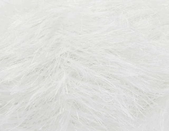 King Cole Tinsel Chunky Knit Yarn Tinsel Chunky White