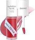 NOONI Korean Lip Oil - Appleplum | Long-Lasting, Moisturizing, Plumping, Revitalizing for Dry Lips, Waterproof, No Peel Off, Korean Tint, Hydrating Lip Stain, Nourishing Crystal Clear, 0.12 FL Oz