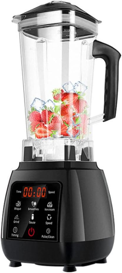 Multifunctional Smoothie Maker, Large Capacity 2L Commercial Blender for Milkshakes Smoothies, Smoothie Maker for Crushed Ice, Frozen Desserts