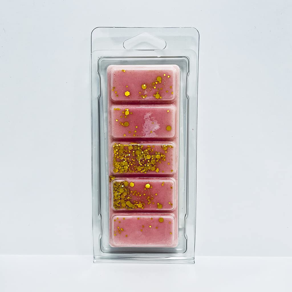 Freshskin Beauty LTD | Snap Bar Highly Scented Clamshells - Jingle Bell Berries | Wax Melt Handmade Snap Bars | Vegan Friendly, Cruelty Free