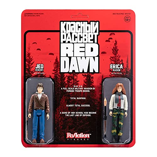 Super7 Red Dawn Erica & Jed Twin Pack - Reaction Figure W1 #TOP24