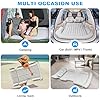 Matelas Gonflable Pour SUV – Double Face Floqué, 6,5 Cm D'épaisseur, 4 Chambres Séparées – Inclut Pompe électrique Et 2 Oreillers