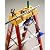Werner feet, Orange, 6208 stepladders, 8 Ft