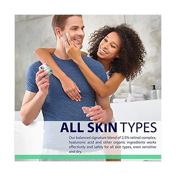 Retinol-Cream-for-Face-Moisturizer-for-Women-Men-Anti-Aging-Face-Wrinkle-Cream-Retinol-Facial-Eye-Cream-Reduces-wrinkles-Fine-Lines-Day-Night-Facial-Creams-Retinoid-Mens-Retinol-Moisturizer-for-Face Retinol Cream with Hyaluronic Acid for Dry Skin