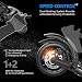 besrey Patinete Plegable, Patinetes Adulto Niño Scooter Ciudad Roller City con Grande...