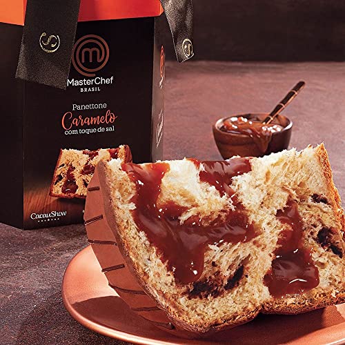Panetone Materchef Caramelo com Sal 670g Cacau Show