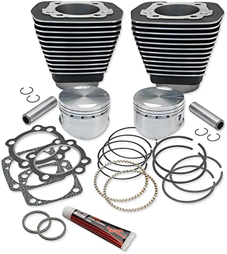 Ss Cycle 91-7702 96in. Big Bore Kit - Black Powder-coat