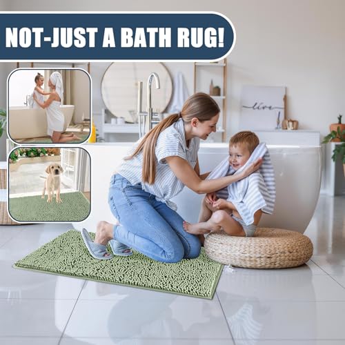 Baahrnom Bathroom Rugs Sets 3 Piece with Toilet Seat Cover 19.5"x 18.5" by Baahrnom - Used condition - Image 8