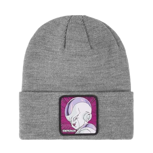 Capslab Dragon Ball Z Men's Beanie (Freezer Emperor Grey), Emperor Grey