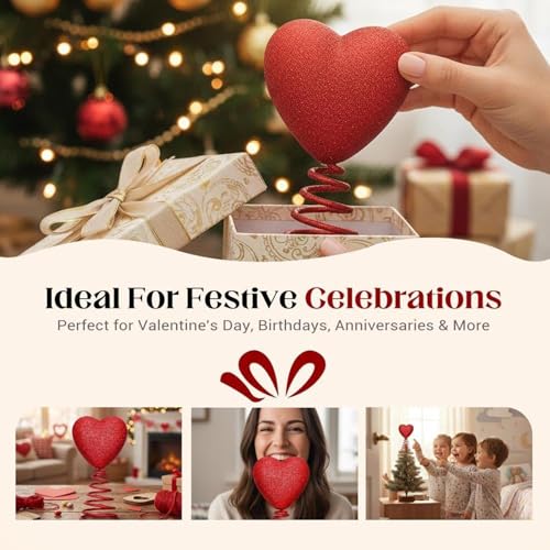 Decoración de árbol de corazón de resina para día festivo 8