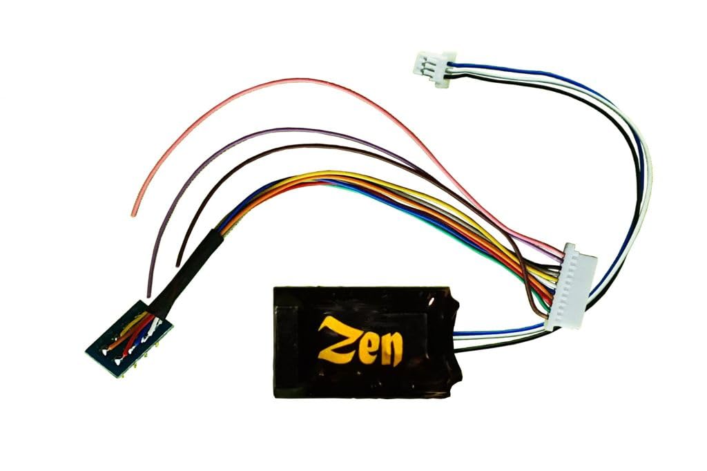 DCC ConceptsDCD-ZNM.HP.6 Zen Black V12 Decoder 8 Pin 6 Func 28x14mm