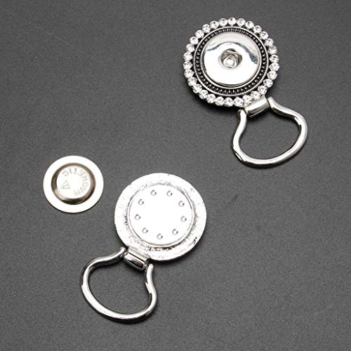 SweetWU - Spilla magnetica con bottone a forma di