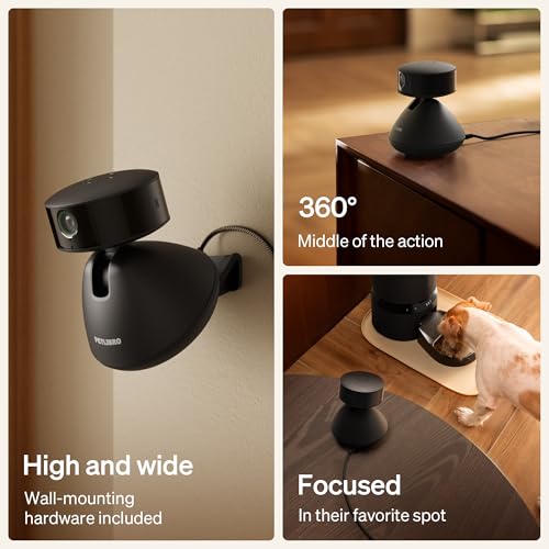 PETLIBRO AI Pet Camera Indoor with Phone App, 360° Auto Tracking Dog Camera Multi-Pet Recognition & AI Day Summary, 1080p Cat Camera Night Vision, 2-Way Talk WiFi Cam Pet with 2.4G/5G by PETLIBRO - Image 7