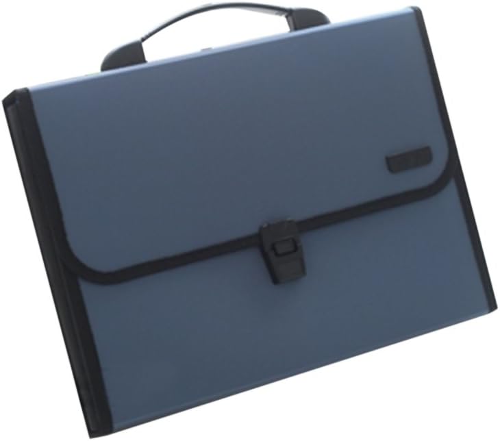 Accordion Expanding File Folder with Handle,13-Pockets,A4 Size,Handle and Tabs,Buckle Closure(Multi-style optional) by TimedMALL