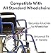 Wheelchair Brake Extenders - User Friendly Wheelchair Handle Extender - Universal Single Unit Accessories for Wheelchairs - Easy Instillation - 6