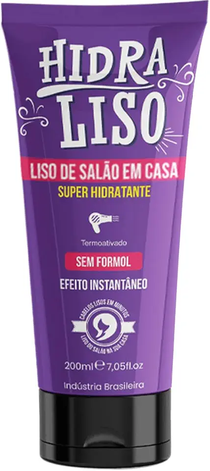 Hidra Liso - Liso de Salão em Casa 200ml