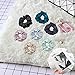 LilySilk 7 Pack Silk Scrunchies Charmeuse -Silky Scrunchy -Scrunchies For Hair -for Girls- for Women Soft Hair Care Set