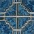 SOMERTILE Moonbeam Pacific Blue 11-3/4" x 11-3/4" x 7 mm Porcelain Mosaic Tile (10 Tiles/9.79 sqft.) (FKOMB41)