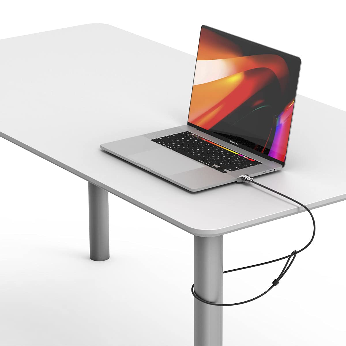 Maclocks Ledge MacBook Pro 16" adapter zamka z szyfrowanym zamkiem kablowym, MBPR16LDG01KL-2