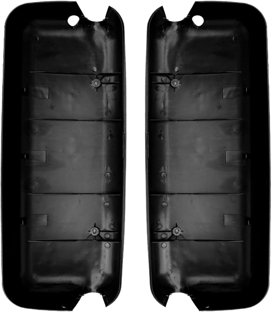 Black Door Mirror Cover Compatible with Freightliner Columbia 112 120 Century Coronado Trucks, Driver and Passenger Side