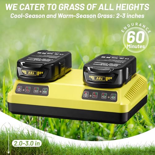 Zipmow Tosaerba Telecomandato, Tosaerba Alimentato A Batteria, Altezza Di Taglio 5,1-12,7 Cm, Pendenza 60%, Telecomando Con Velocità Regolabili, Trazione Integrale 100% Elettrica - 3