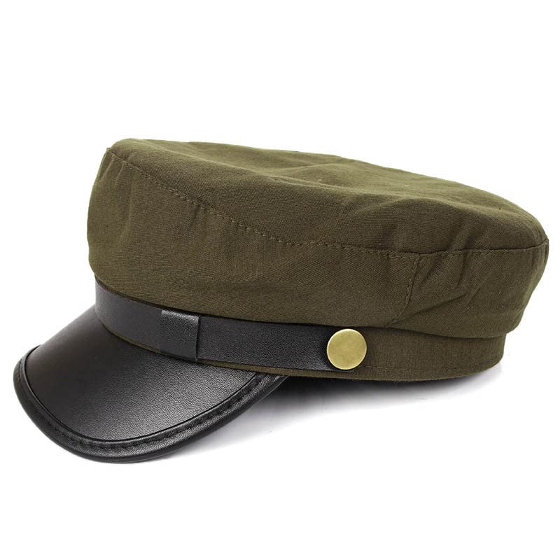 Image of Chauffeur Hat for Men Women Vintage Newsboy Cap Costume Hats Beret Cap