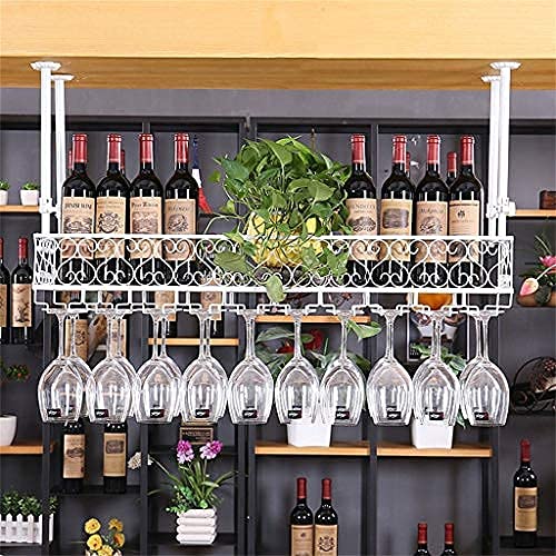 Estante para vino de techo ideal para transformar la barra de su restaurante