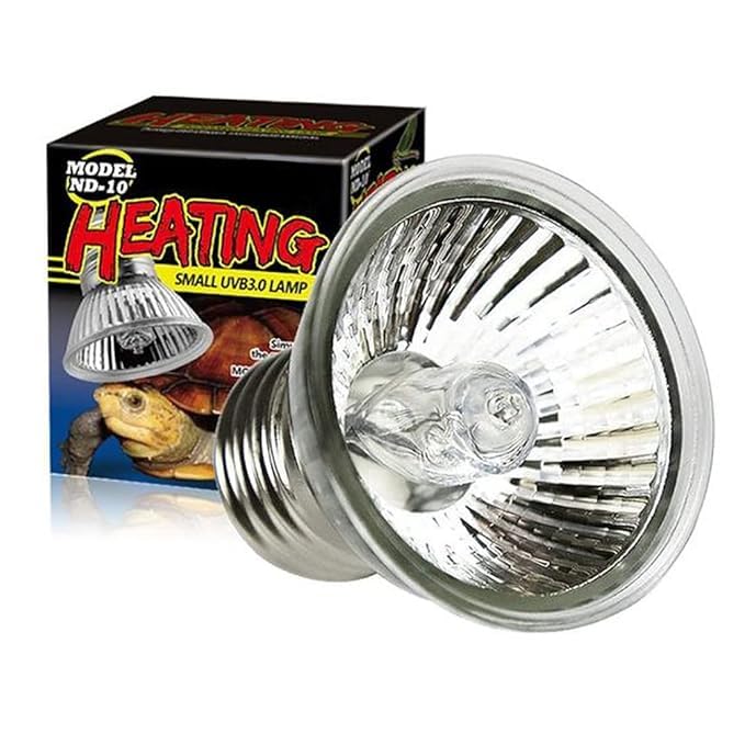 Turtle Reptile Heat Lamp UVB Sunlight Basking Light Bulb 50w Small UVB 3.0 - Single Piece Ultra Voilet-picture-23