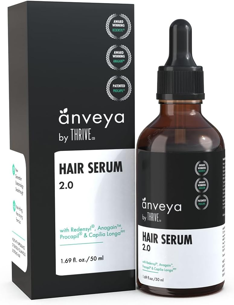 ThriveCo Hair Growth Serum | with Rosemary, Redensyl, Anagain & Procapil For Hair Fall Control | For Men & Women | 50ml