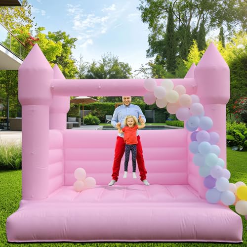 13FT Pink Bounce House-Commercial Inflatable Indoor Outdoor Bouncy Castle for Adults,100% PVC Bounce House with UL Blower for Birthday Wedding Party13.5x11.5x10FT by HRFIJIK - Image 7