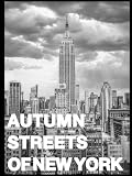 Autumn Streets of New York: Coffee Table Book - Goldener Herbst in der Stadt - Schwarzweiß Bildband mit New York City Street Photography, Skyline und Architektur