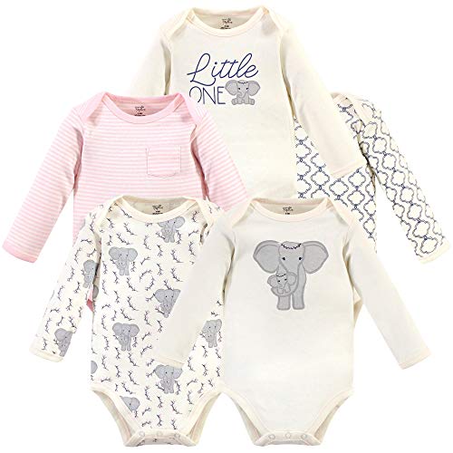 Image of Touched by Nature Unisex Baby Organic Cotton Long-Sleeve Bodysuits