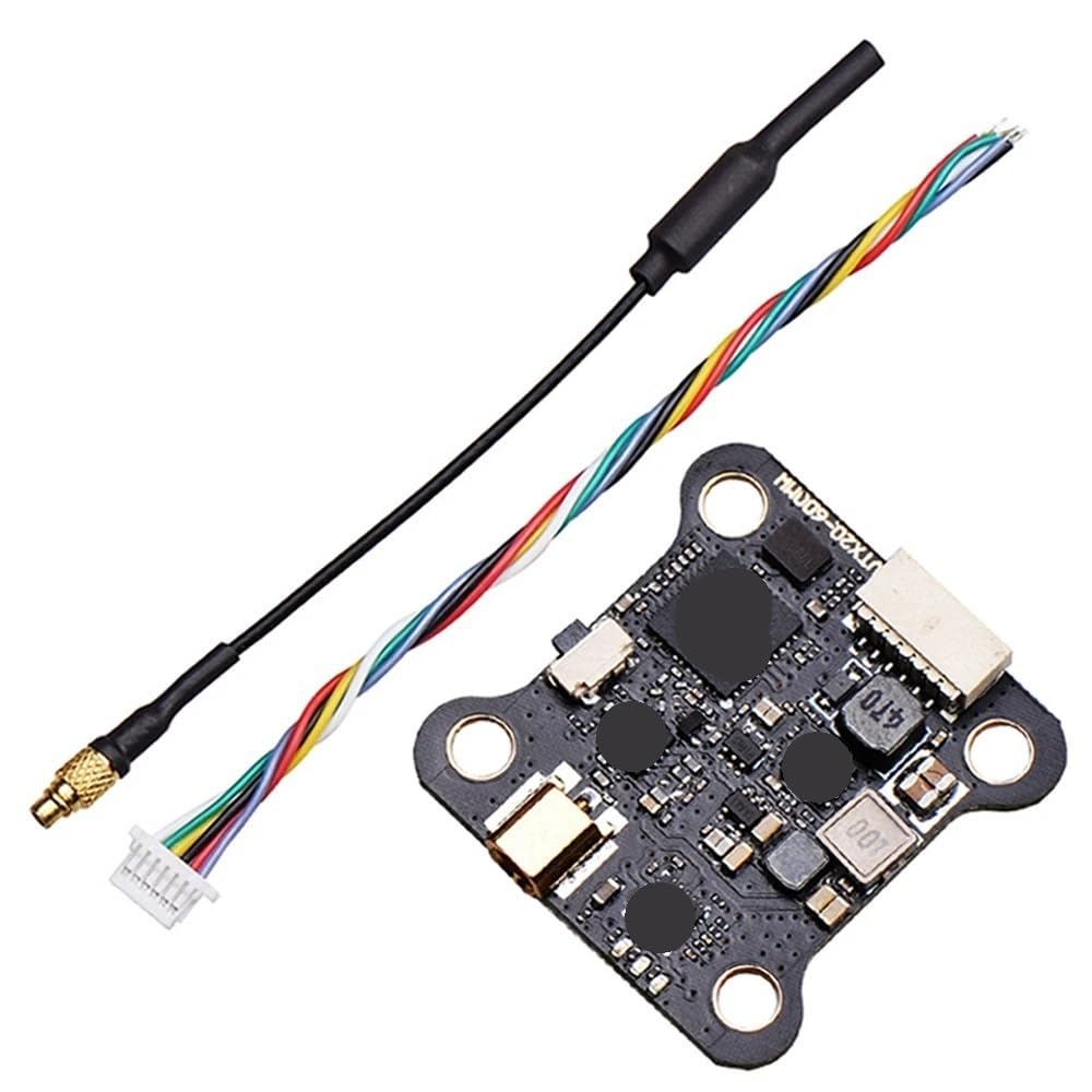 5,8G 40CH Sender 25mW 100mW 200mW 400mW 600mW 7-26V Einstellbare VTX Fit for VTX20-600 RC FPV Racing Drone