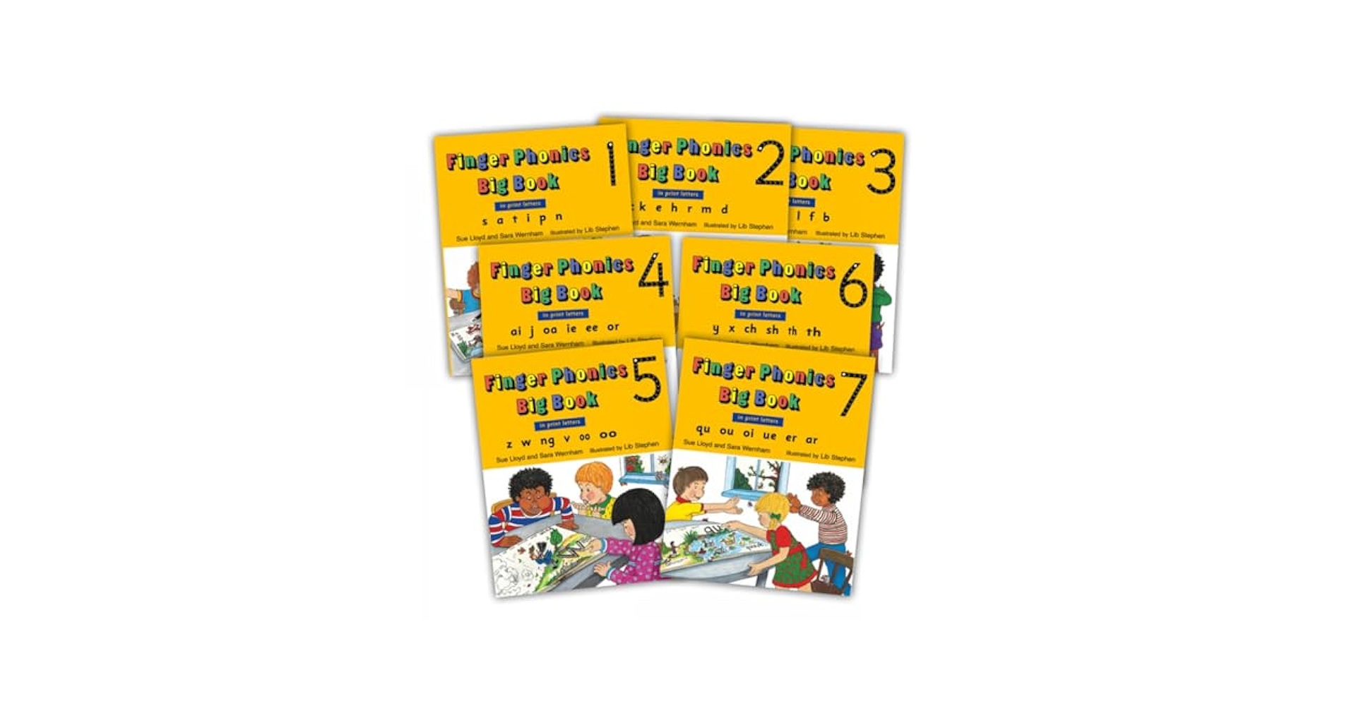 Finger Phonics 1-7 セット Finger Phonics1〜7セット Finger Phonics1〜7セット Finger