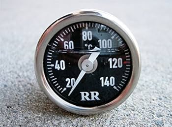 Amazon.co.jp: RR社 油温計/オイルテンプメーター V-MAX 黒/054 : 車