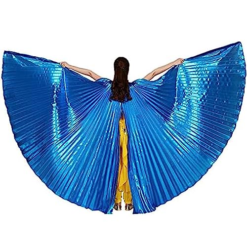 Costumes de danse orientale ailes d'Isis amovibles avec bâtons de guidage