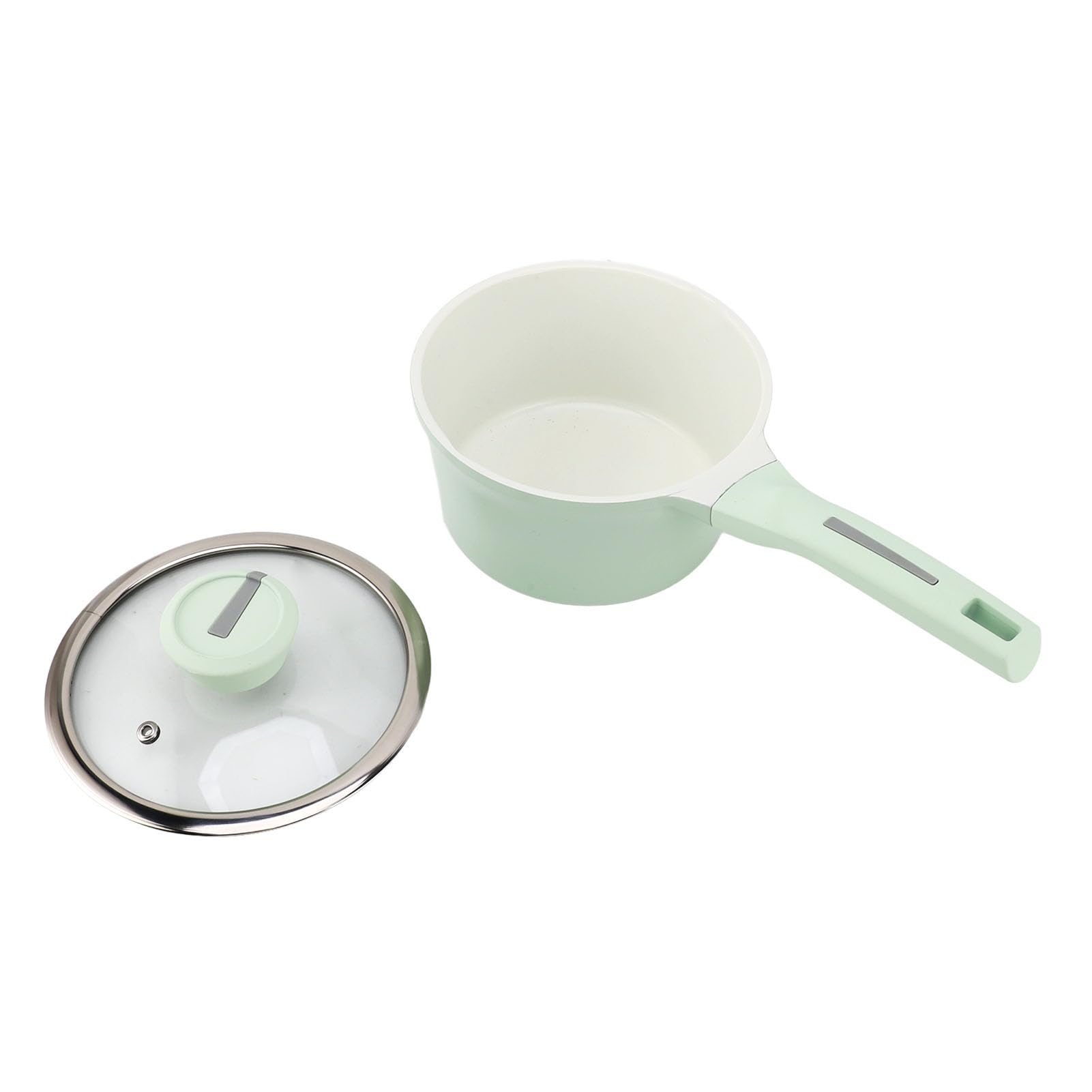 Patelnia z pokrywką, Powłoka Ceramiczna do Równomiernego (Milk